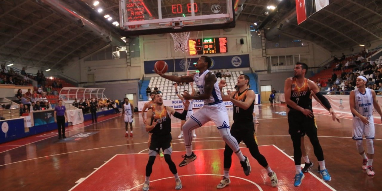 Türkiye Basketbol Ligi: Kocaeli BŞB Kağıtspor: 68 – Mersin Büyükşehir: 83