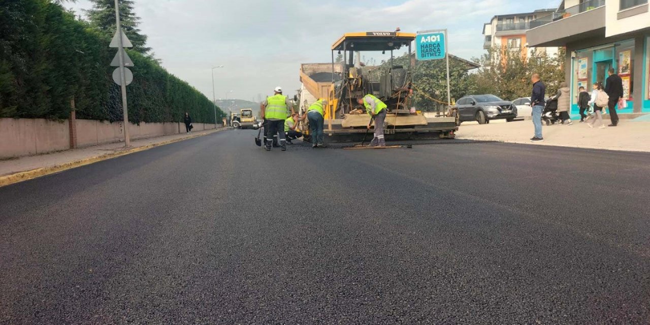 Büyükşehir’den üstyapı çalışmaları