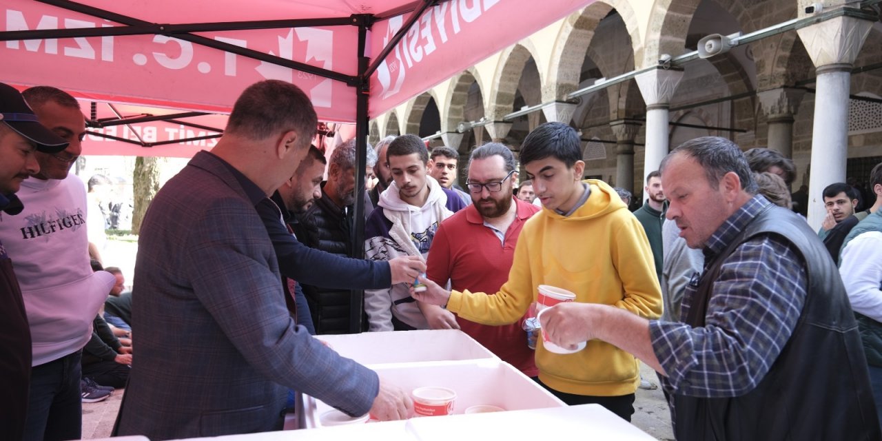 Atatürk’ün en sevdiği yemekler ikram edildi