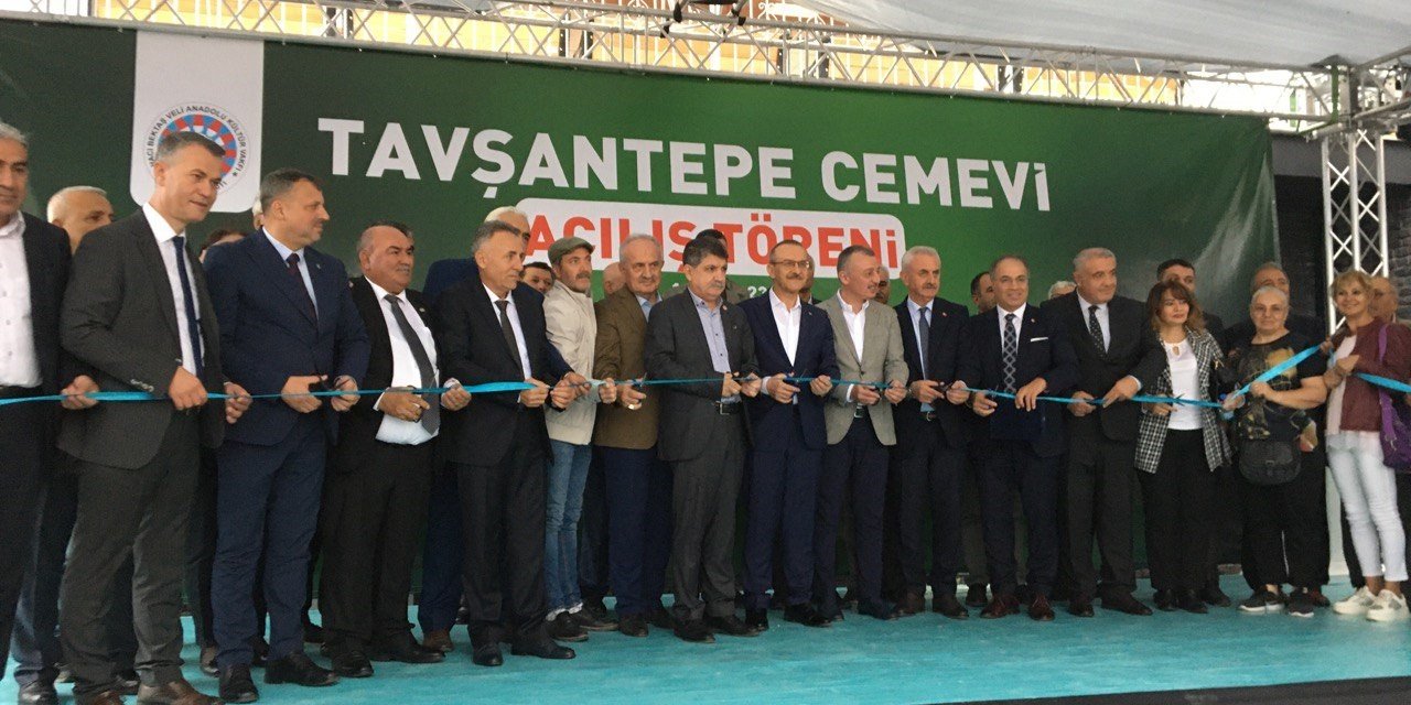 Tavşantepe'ye cemevi açıldı