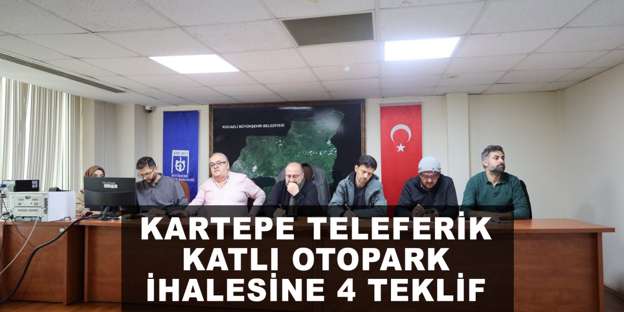 Kartepe Teleferik Katlı Otopark ihalesine 4 teklif