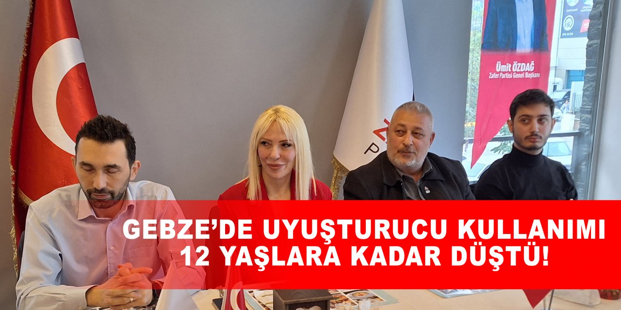 Gebze’de uyuşturucu kullanımı  12 yaşlara kadar düştü!