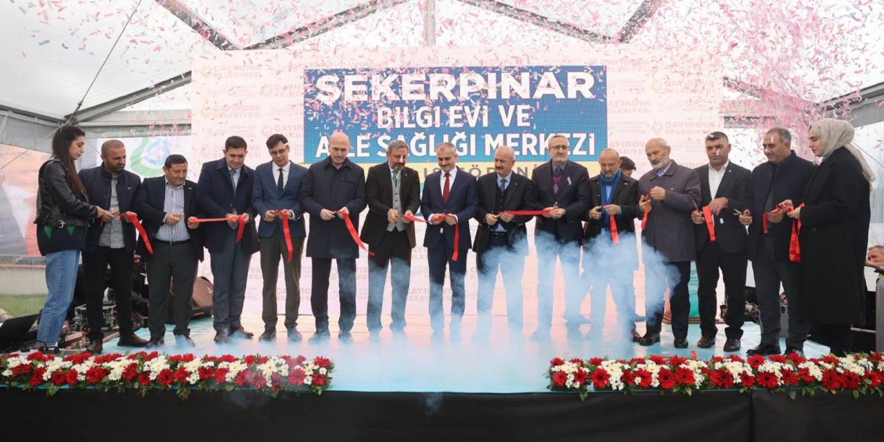 Şekerpınar Bilgi Evi ve ASM hizmete açıldı