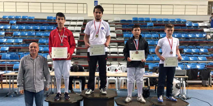 Eskrimde Sakarya’dan altın madalya