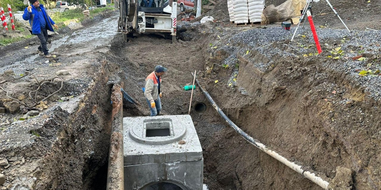 İSU’dan yağmur suyu hattı çalışmaları