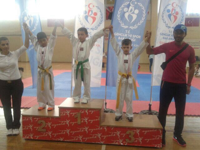 Minik Tekvandocular, Ayvalık’ta Coştu