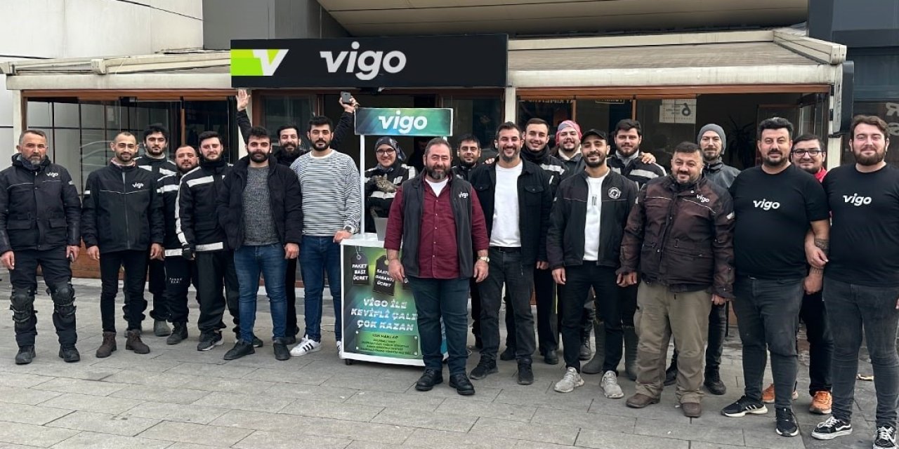 Moto kuryeler Bursa’da buluştu