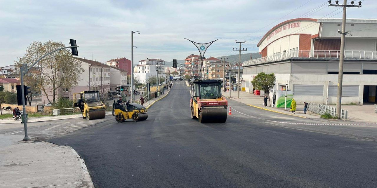 Caddelere estetik dokunuş