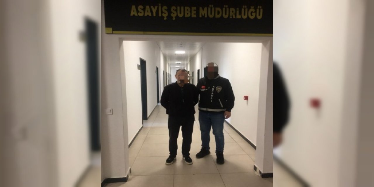 8 yıl 4 ay hapis cezası ile aranıyordu