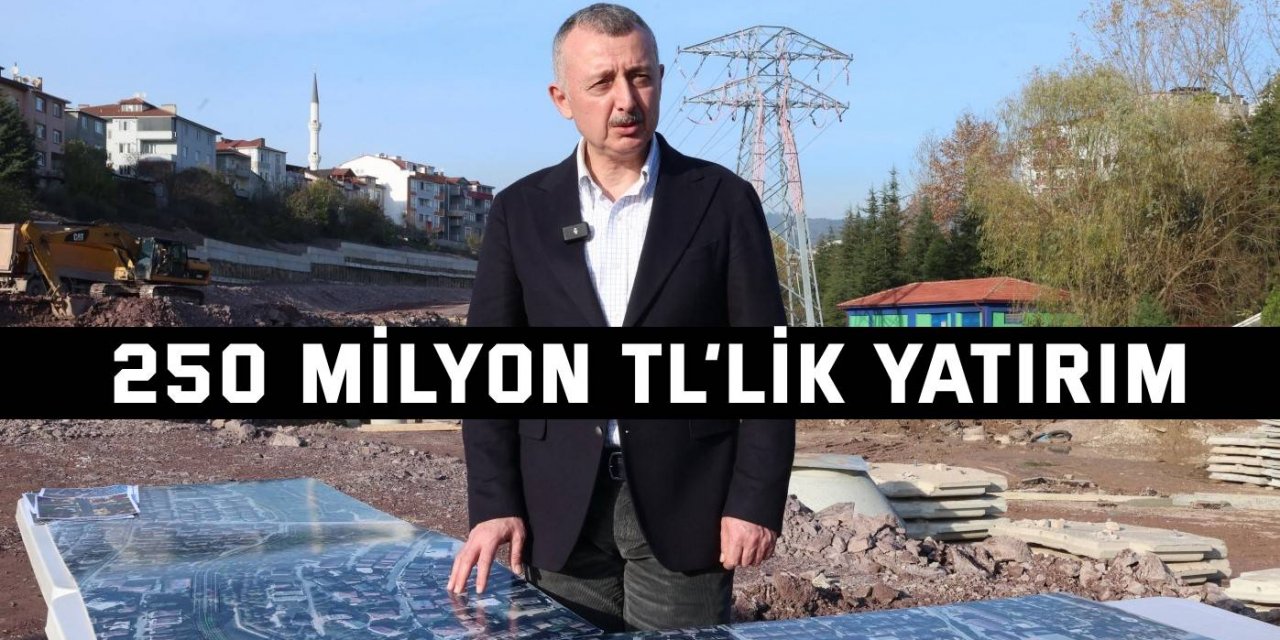 250 milyon TL’lik yatırım