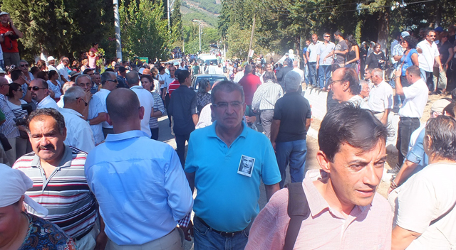 Anaç ‘Ustanın’ uğurlamasına katıldı