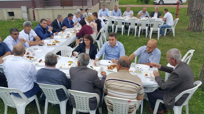 HÖH Heyeti Balkan Kültür Evi’nde kahvaltıya katıldı