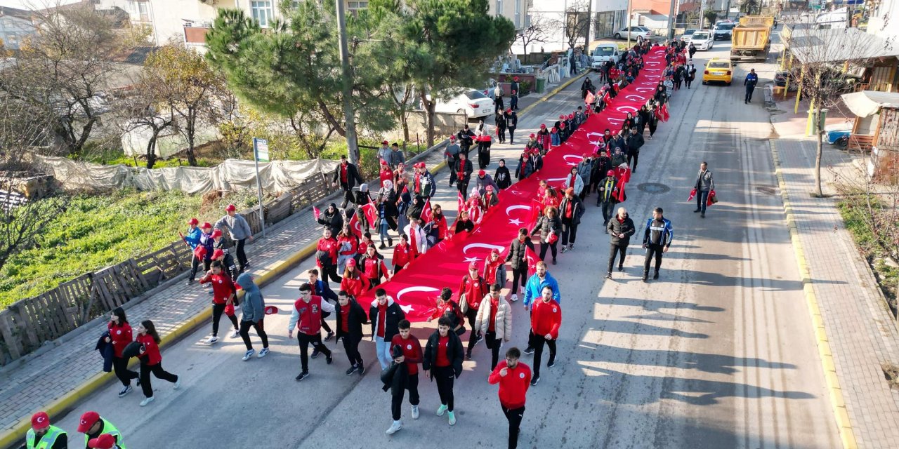 Körfezliler Sarıkamış Şehitleri için yürüdü