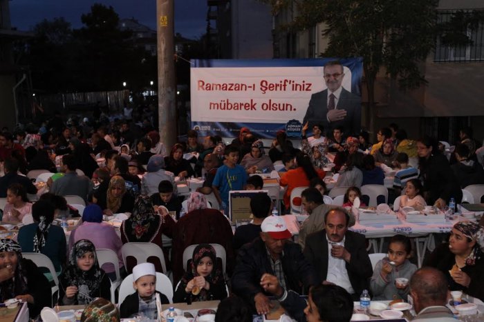 Köşklüçeşme’de Halil İbrahim sofrası