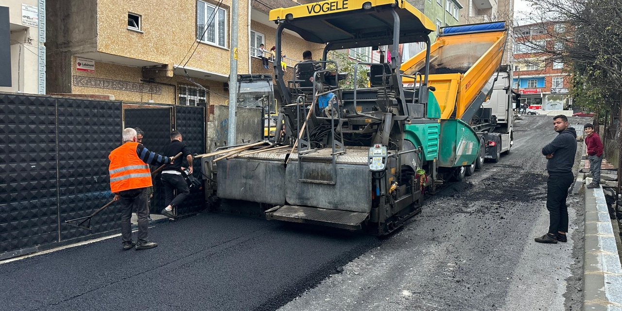 Dilovası’nda üstyapı çalışmaları