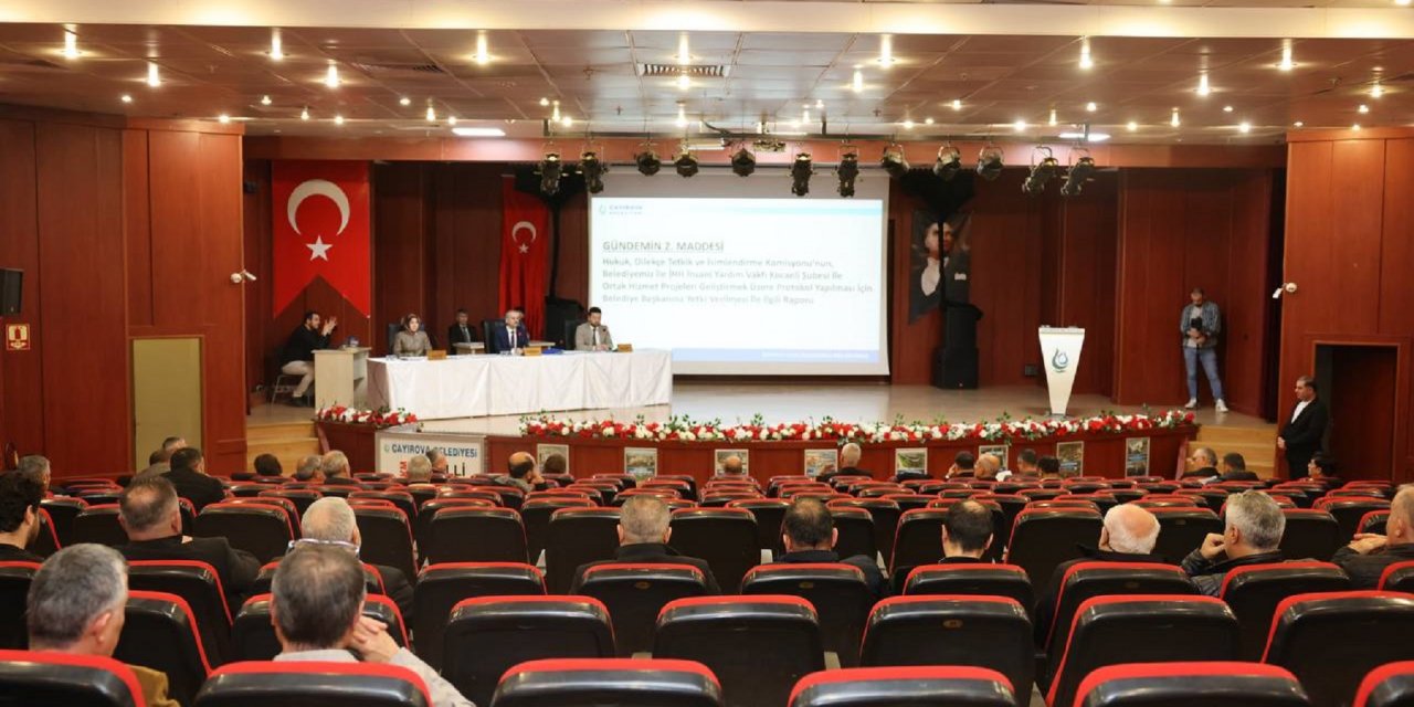 Çayırova’da 2024’ün ilk meclisi yapıldı