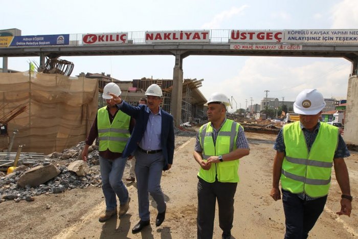 Kavşak eylülde bitecek!