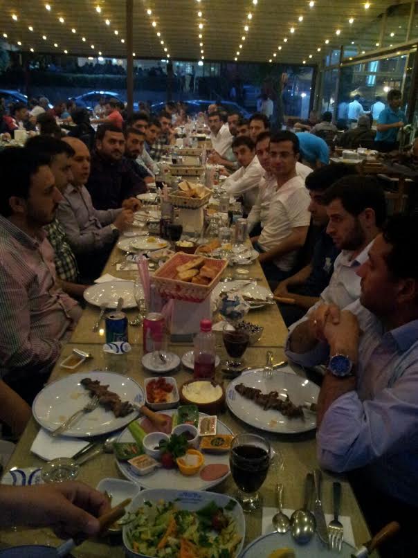 GENÇTÜMSİAD üyelerle iftarda buluştu