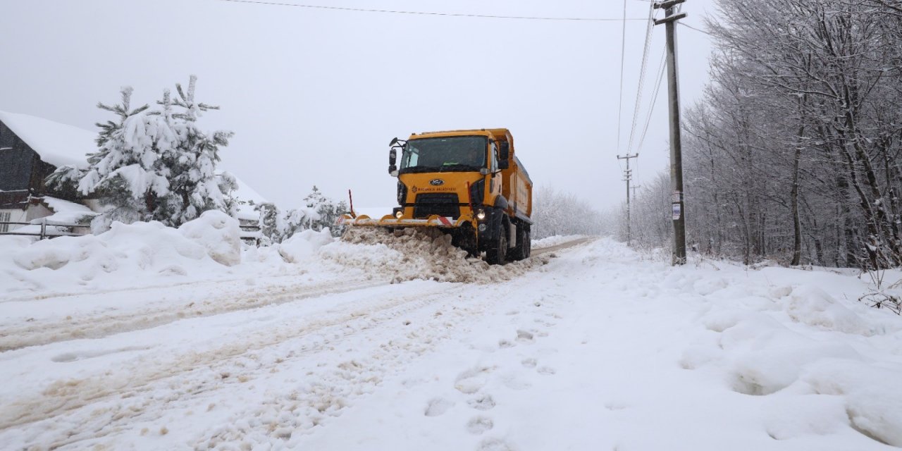 Başiskele, yoğun kar yağışına hazır