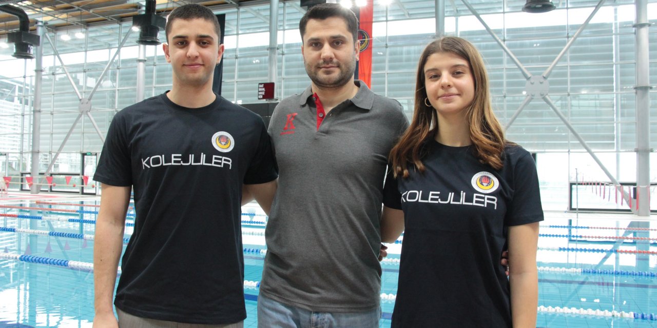 Liseli milli yüzücüler Amerikan  üniversitelerinin yolunda