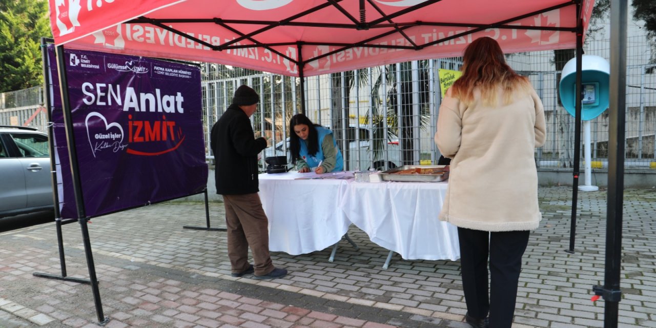 ‘Sen Anlat İzmit’ Cumhuriyet Mahallesi’ndeydi