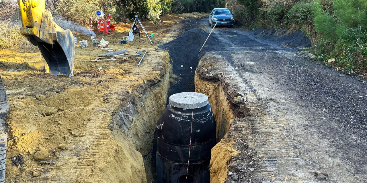 İSU'dan yeni içme suyu ve kanalizasyon hatları imalatı