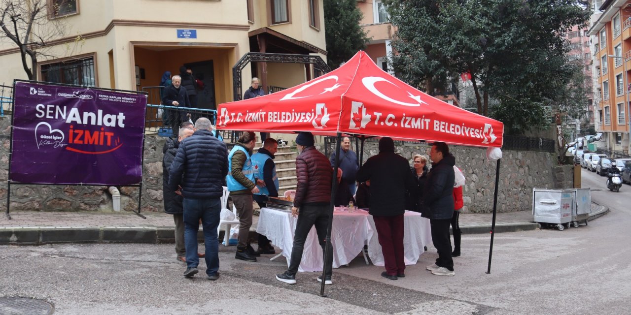 ‘Sen Anlat İzmit’ Kozluk Mahallesinde