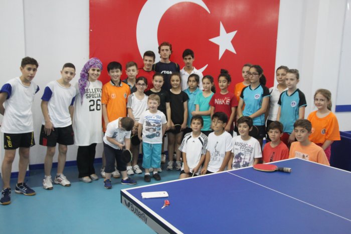 Özel Sporcuların Masa Tenisi Sevgisi