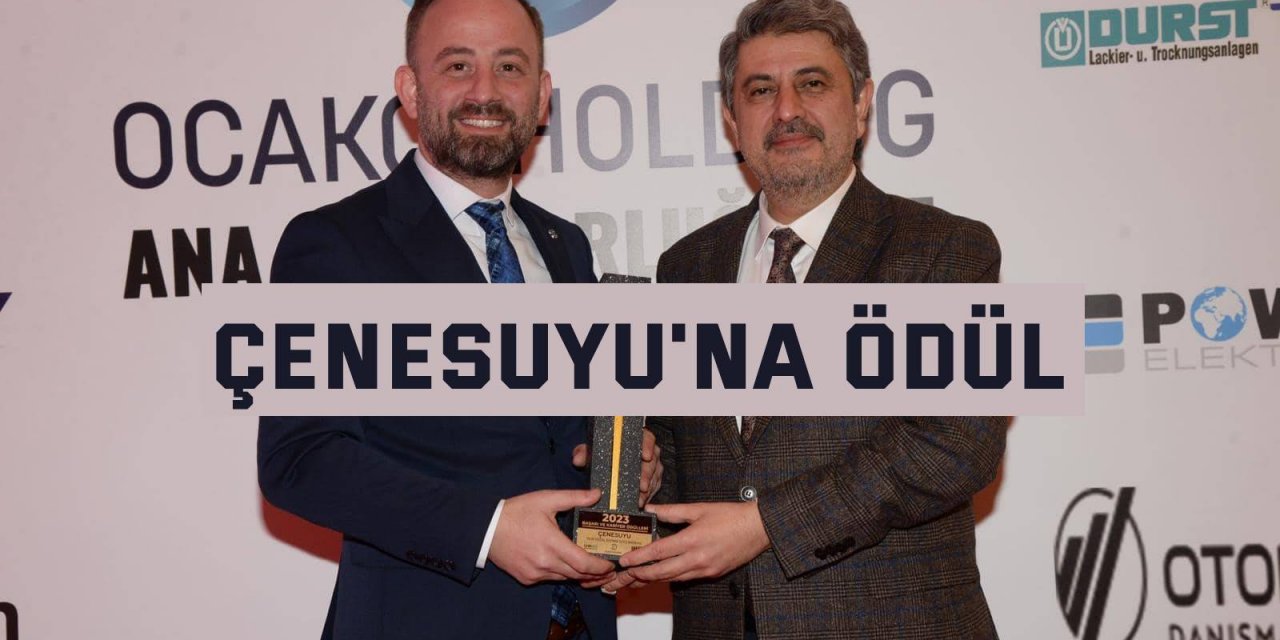 Çenesuyu'na ödül