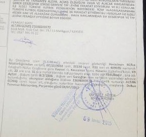 ALTAN GÜNEŞ’TE İMZALADI