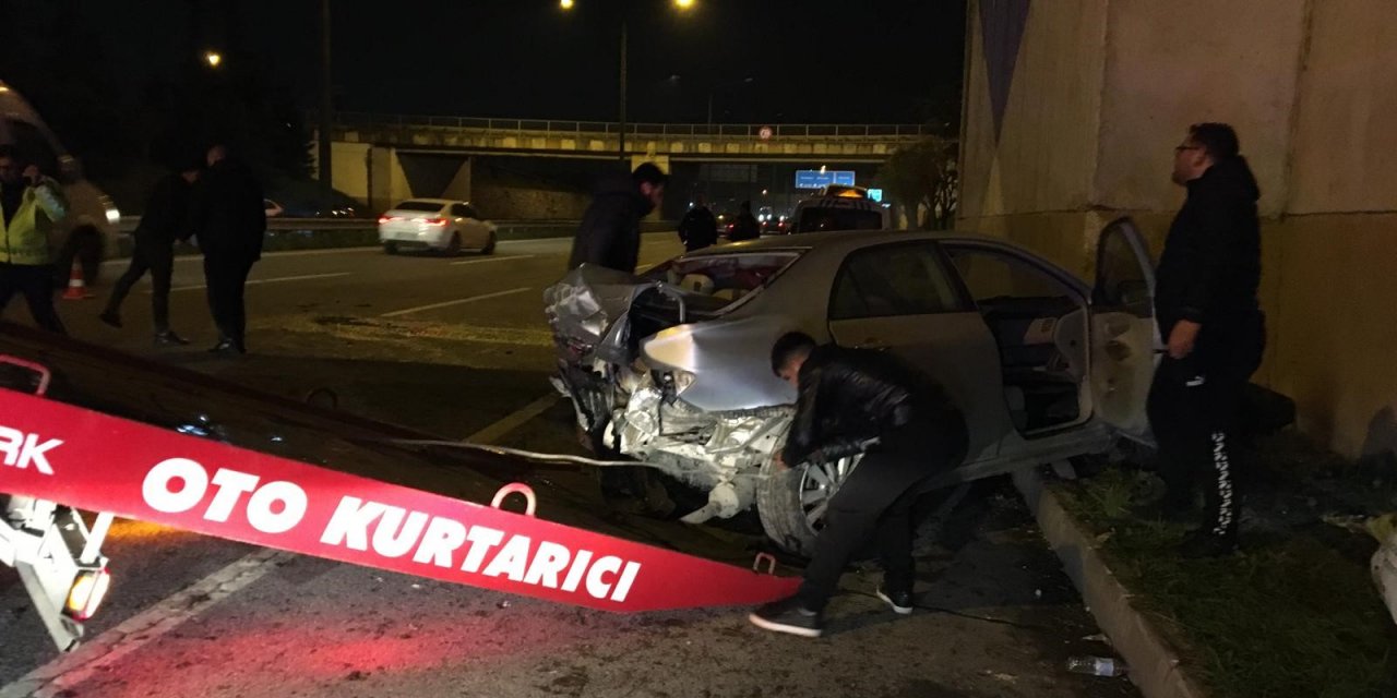 Kocaeli'de feci kaza: 3 yaralı