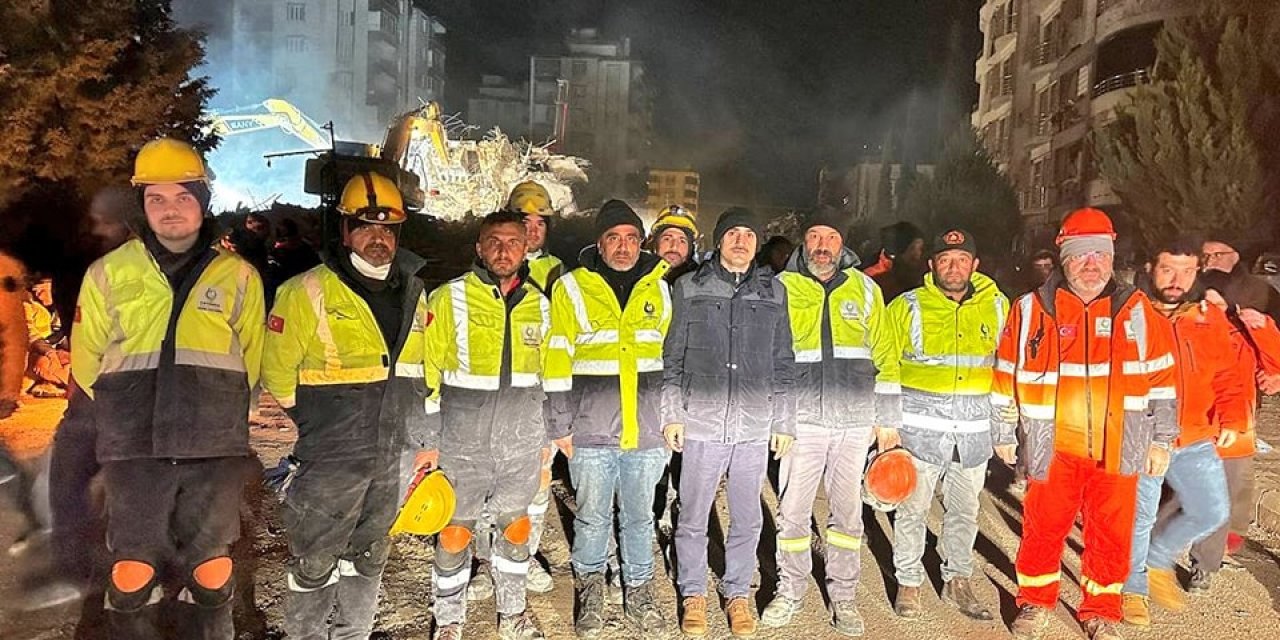 Afetzede vatandaşlarımız  için gece gündüz çalıştık