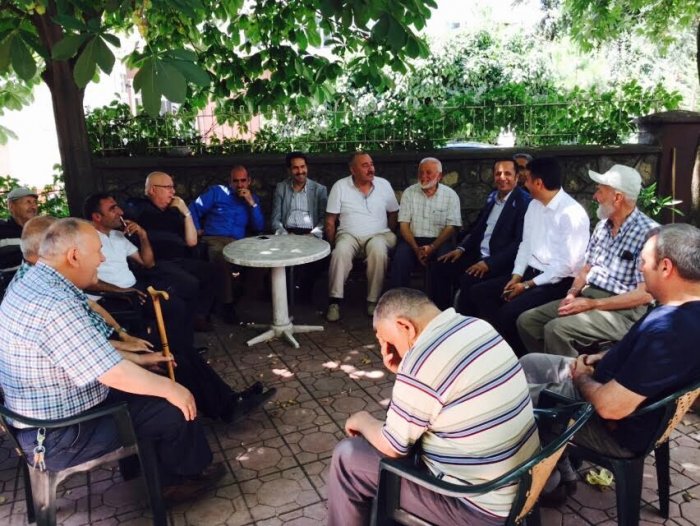 Başkan Toltar vatandaşlarla sohbet etti