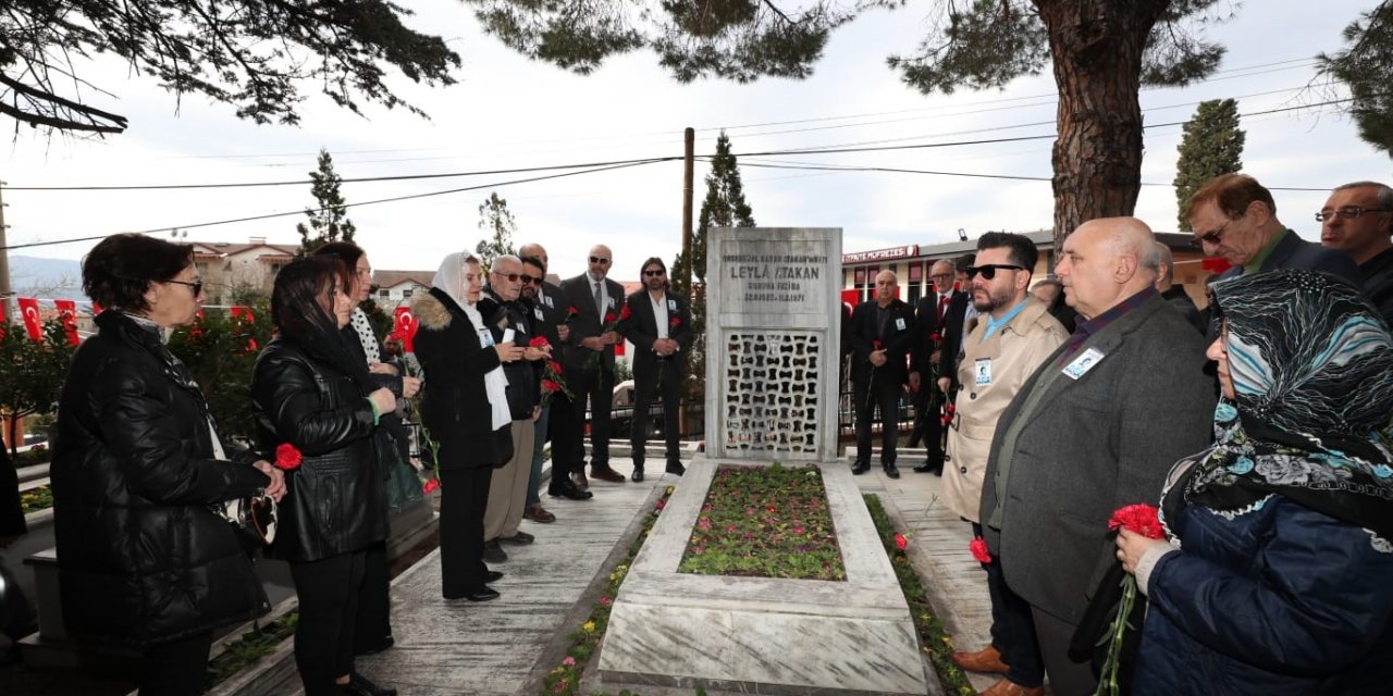 Leyla Atakan mezarı başında anıldı