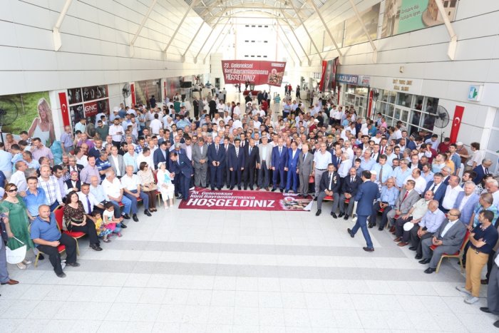 Kent bayramlaşmasına yoğun katılım