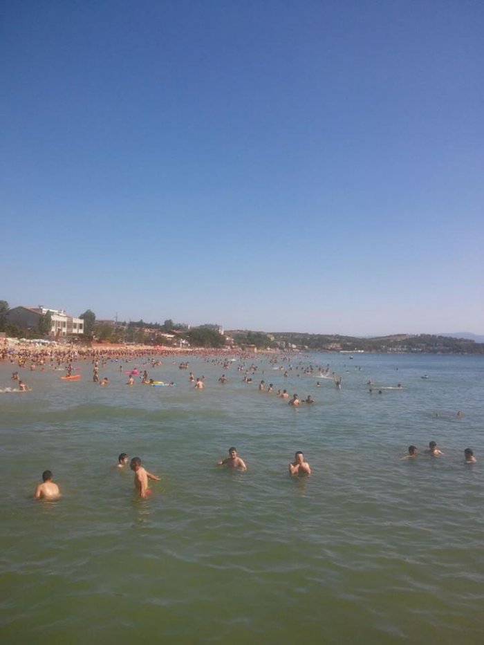 Ramazan bitti, plajlar doldu