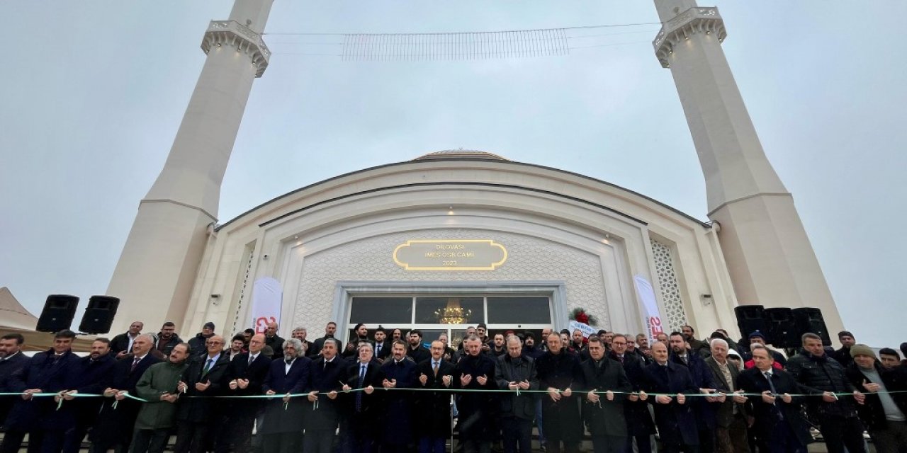İMES OSB Camii İbadete Açıldı