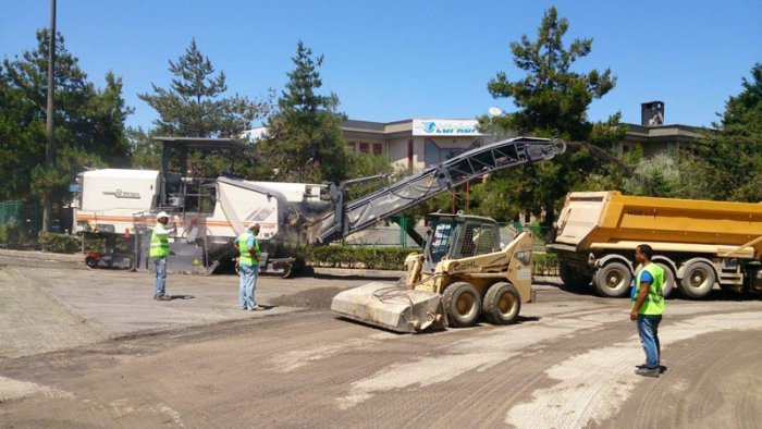GOSB’da asfalt çalışması