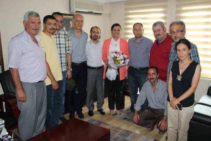 Türk Eğitim-Sen’den Hürriyet’e teşekkür ziyareti