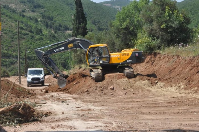 Yeşil vadiye parke yol yapılacak!