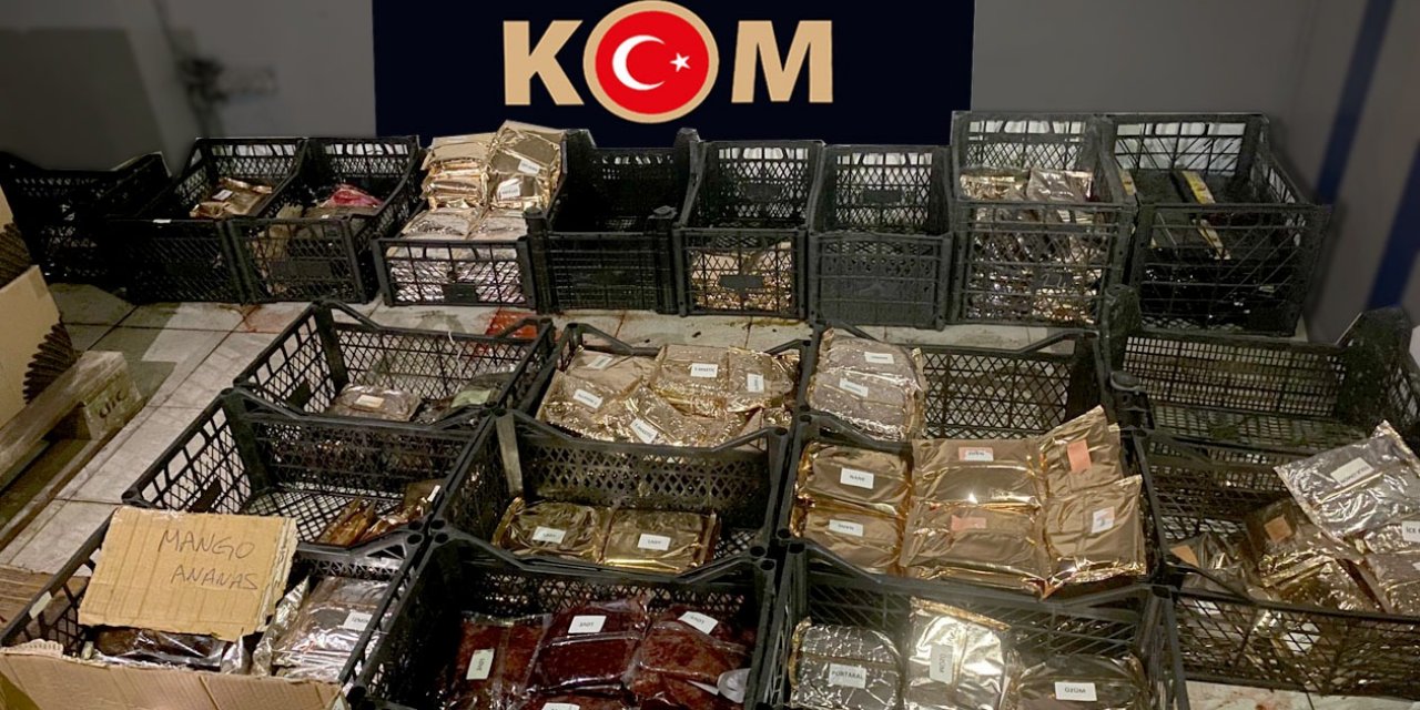 Gümrük kaçağı 250 kilo tütün ele geçirildi