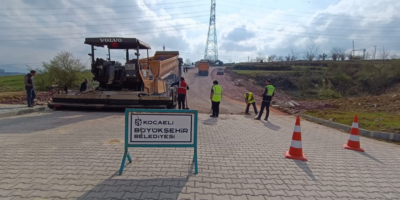 Sepetçi TOKİ Konutları giriş yolu asfaltlandı