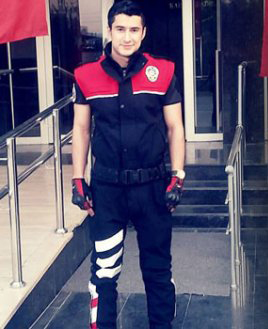 Genç polis kazada öldü