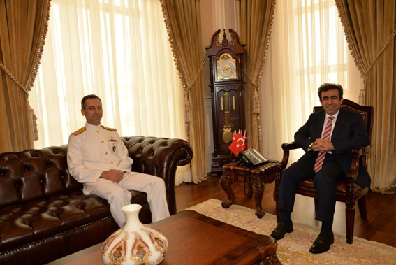 Vali Güzeloğlu, İncioğlu’nu makamında kabul etti