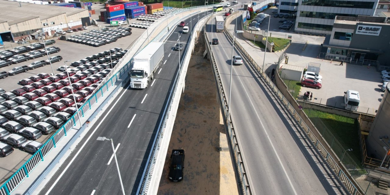 Darıca Osmangazi ilave köprüsü trafiğe açıldı