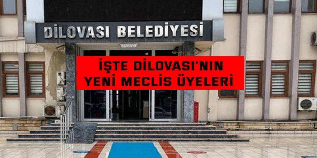 İşte Dilovası’nın yeni meclis üyeleri