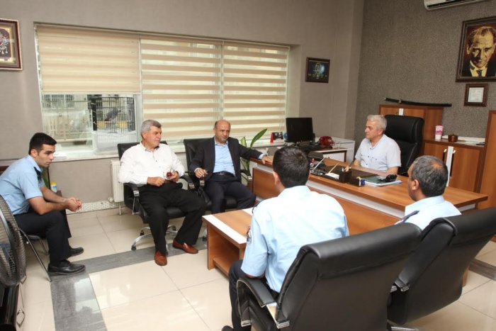 Bakan ve Başkan’dan karakol ziyareti