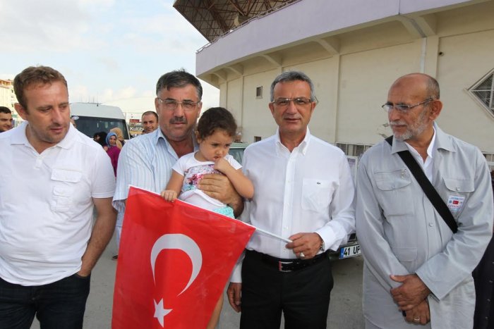 İlk kafile Gebze’den uğurlandı