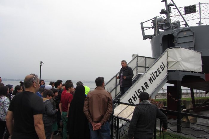 Yağmurlu havada bile 114 kişi gezdi