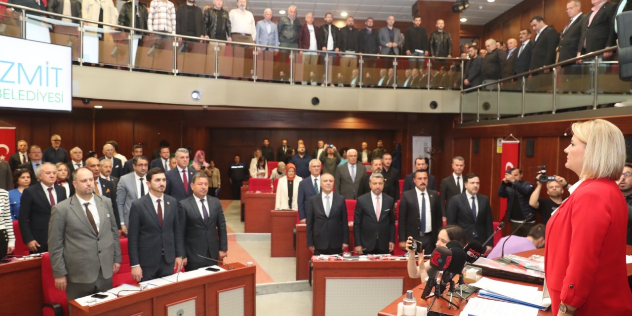 İzmit Belediyesi Meclisinin encümen üyeleri belirlendi
